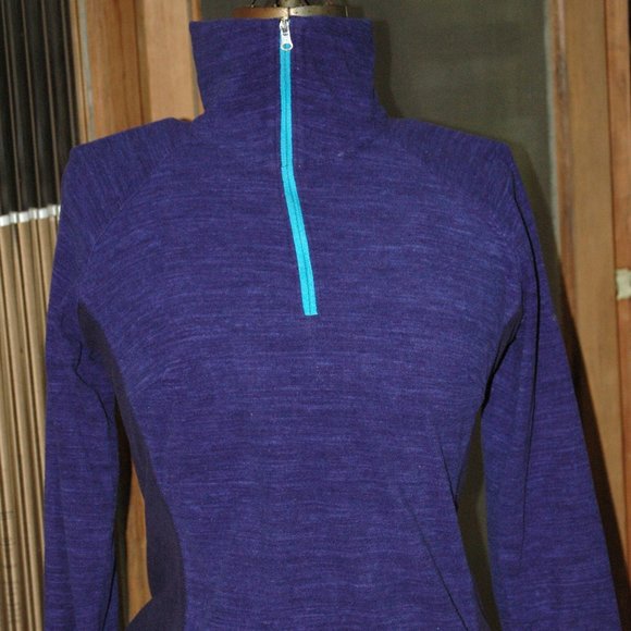 Columbia Sportswear Fleece Pullover - Blue/Purple - Sz. M - Picture 1 of 3